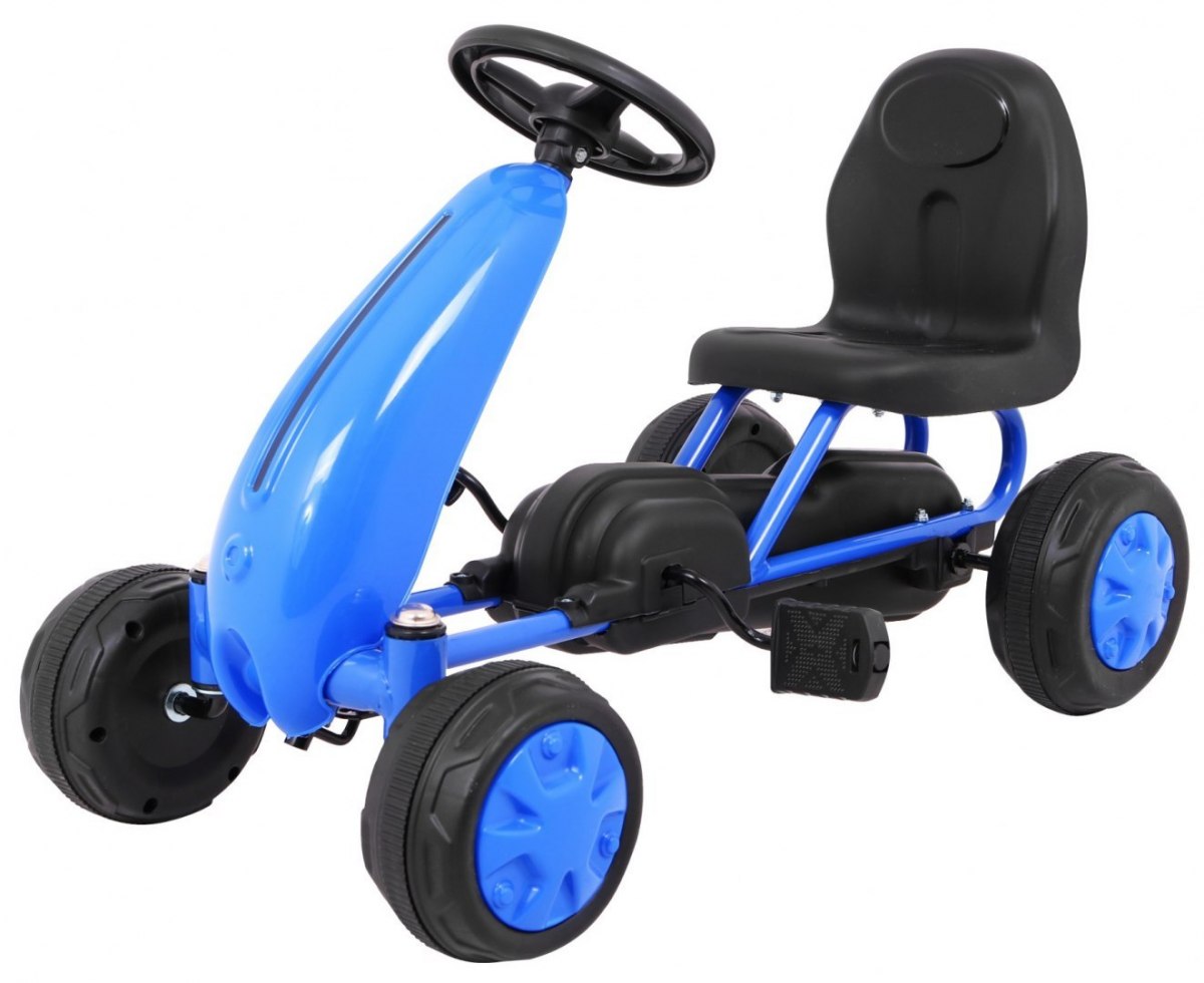 JOKO Šľapacia motokára pre najmenších, modrá
