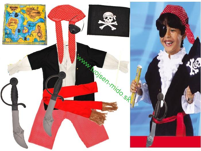 JOKO Kostým pre malého piráta + meč AKCIA