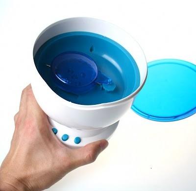 Nočná lampa Lagúna - projektor na strop + IN MP3
