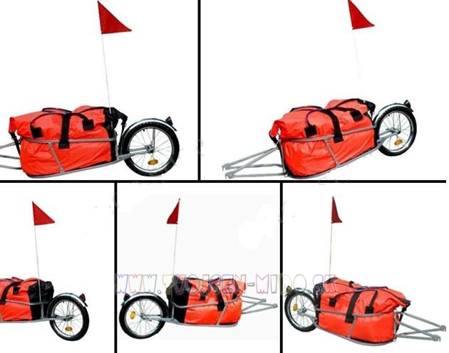 Vozík za bicykel turistický