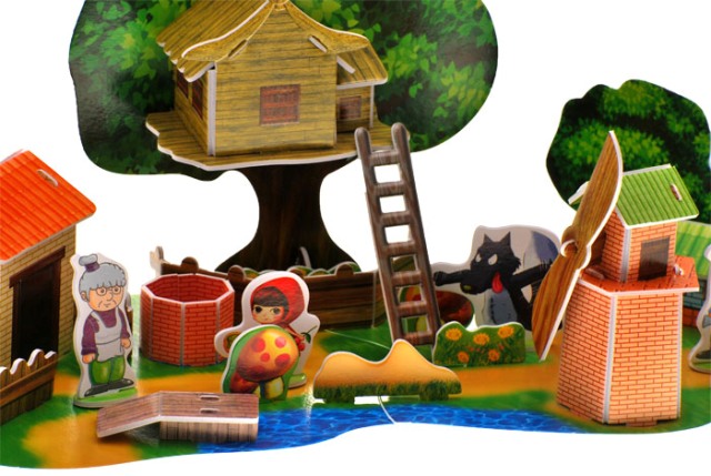 JOKO 3D puzzle Červená čiapočka   38 cm