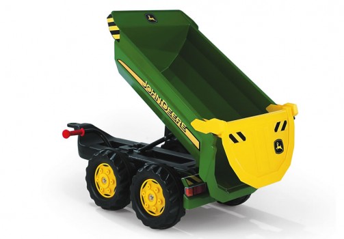 Rolly Toys Príves John Deere Rolly Halfpipe dvojnápravový, vyklápací, zelený