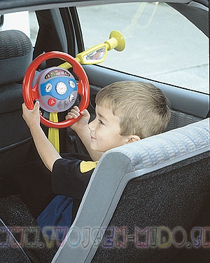 JOKO Detský Volant pre dieťa do auta