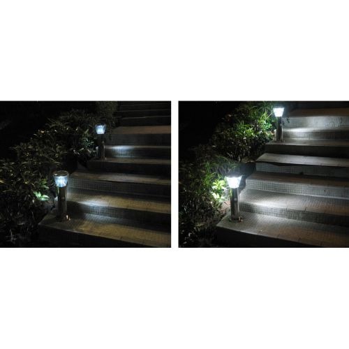 Solaris Solárna Lampa na Stenu 8 LED so senzorom Pohybu