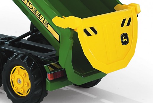 Rolly Toys Príves John Deere Rolly Halfpipe dvojnápravový, vyklápací, zelený