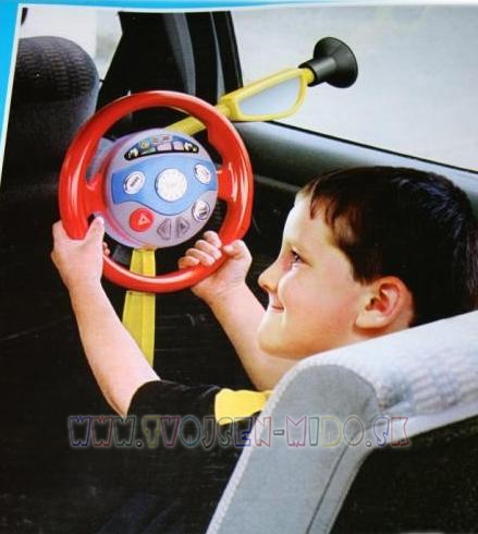 JOKO Detský Volant pre dieťa do auta