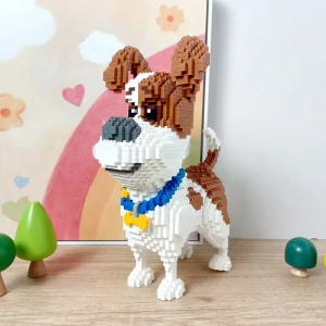 Doggy Technická stavebnica 3D Pes Jack Russell 1930ks 