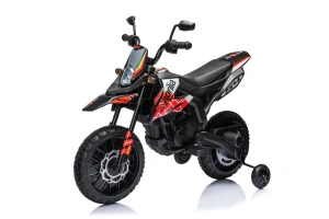JOKO Elektrická Motorka Aprilia RX, penové kolesá, kožené sedadlo, červená