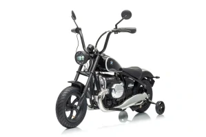 JOKO Elektrická Motorka BMW R18, Bezkefový 200W Motor, batéria 24V, Nafukovacie kolesá, Nosnosť 65kg, čierna