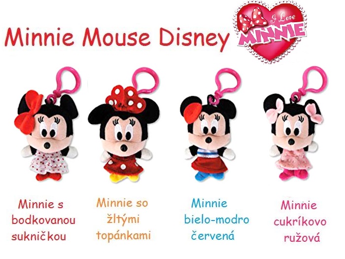 JOKO Minnie Mouse prívesok Disney