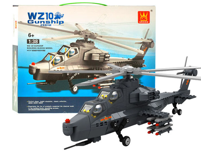 JOKO Stavebnica Vrtuľník Apache 292ks
