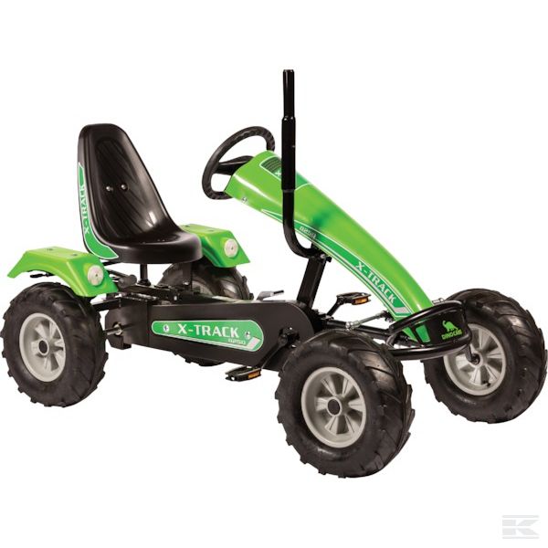 Dino Cars, Šľapacia motokára X-Track, zelená