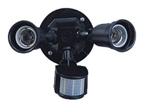 Nástenné svetlo s PIR čidlom 230V/2x150W