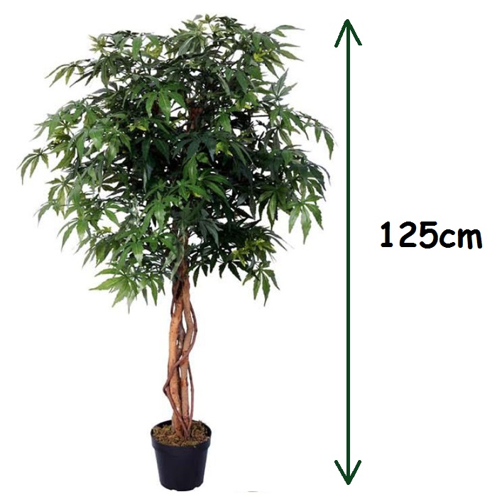 MKSTOR Umelý strom Marihuana 125cm