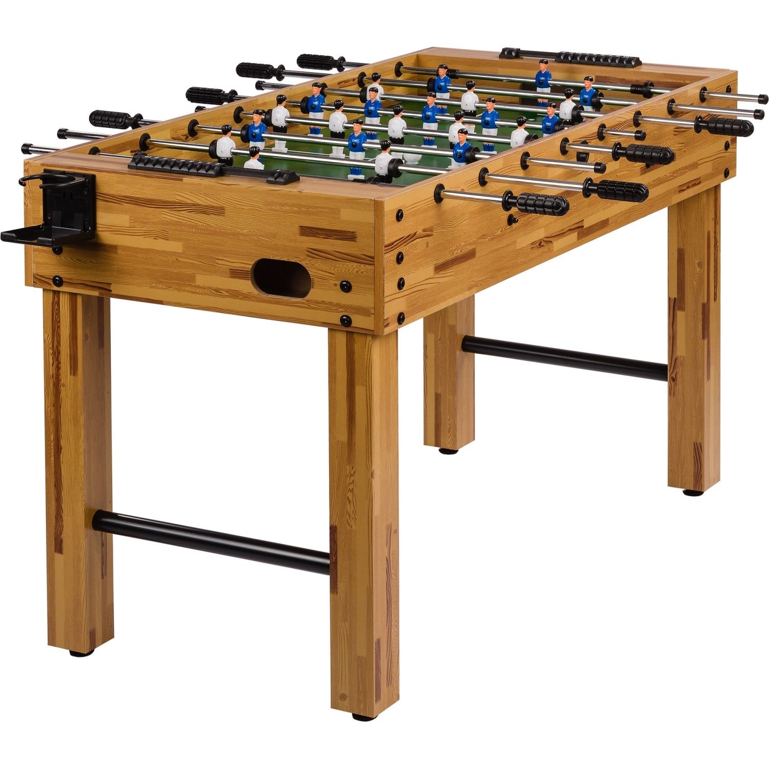 Games Planet Drevený Stolný futbal 125 x 101 x 79 cm TRAMBAMBULA, buk