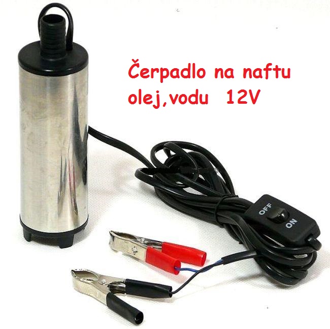 Čerpadlo na naftu,olej,vodu na 12V mini