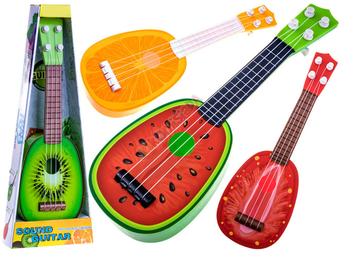 JOKO Detská gitara Ukulele OVOCIE
