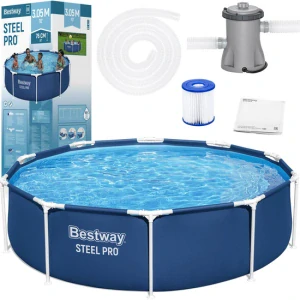 Bestway 56679 Bazén s kovovou konštrukciou 305 x 76 cm + filtračné čerpadlo