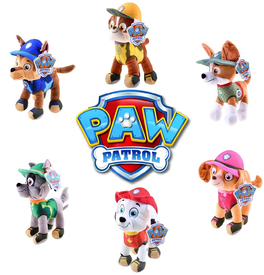 Paw Patrol Plyšový pes 28 cm