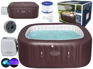 Bestway 60033 Vírivka Lay-Z-Spa Maldives s LED svetlom Aqua Glow, pre 7 osôb