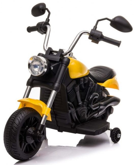 JOKO Elektrická Motorka Chopper V-Max 82cm, žltá