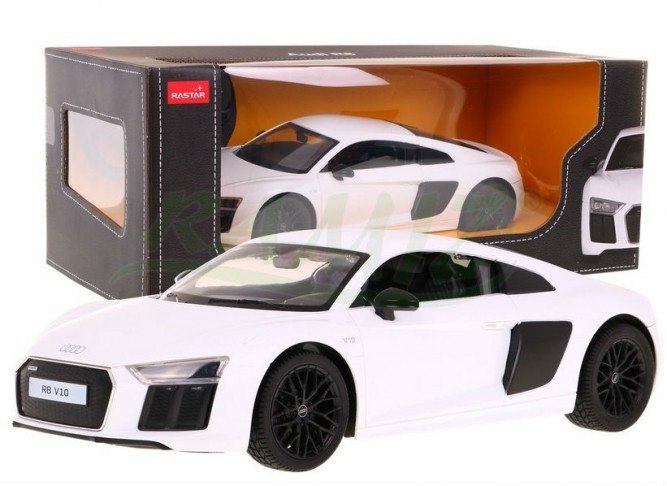 RASTAR RC Autíčko Audi R8 1:14 na diaľkové ovládanie, biele