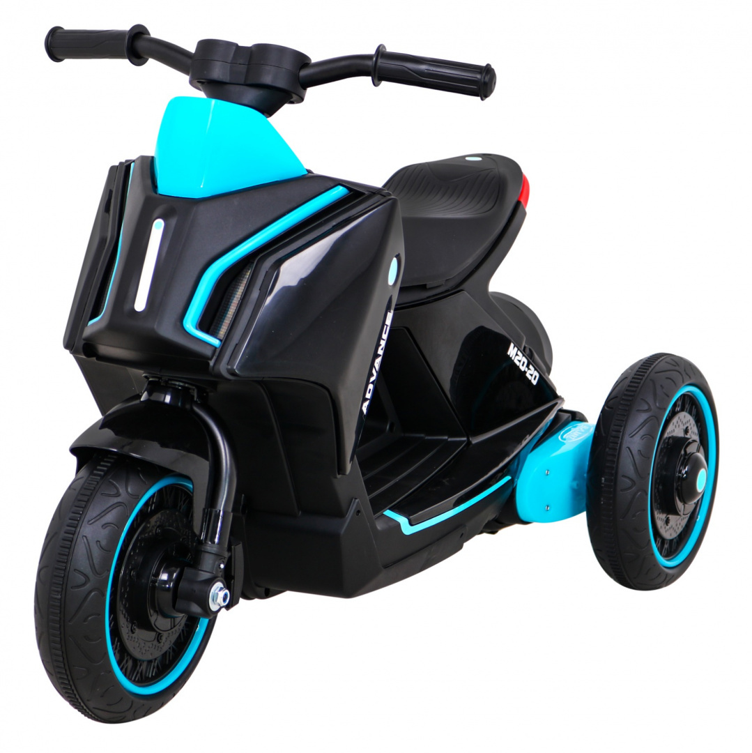 JOKO Elektrická Motorka ADVANCE, FM rádio, čierna