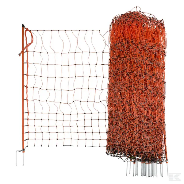 AKO Sieť pre hydinu, Pletivo pre hydinu 50m, 106cm dvojitý hrot, oranžové