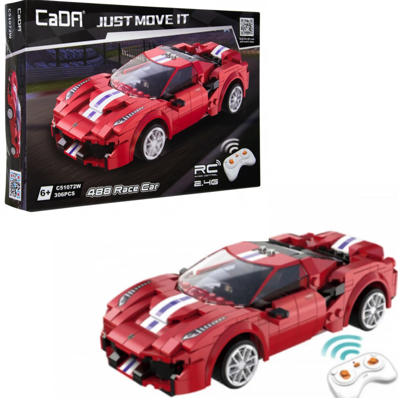 CaDa TECHNIC – EE RC Technická stavebnica Pretekárske Auto RACE 306ks