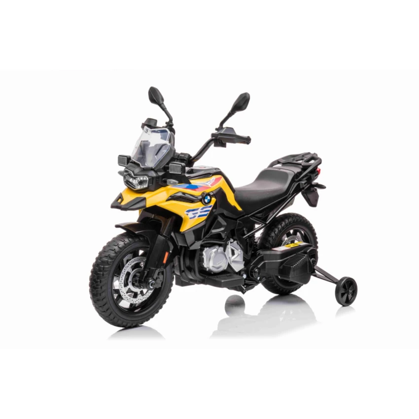 JOKO Elektrická Motorka BMW F850 GS, penové kolesá, žltá