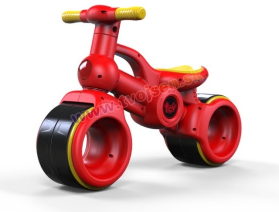 JOKO Odrážadlo Baby Ride TCV, červené