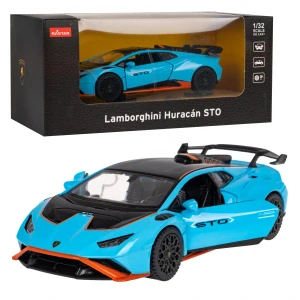 RASTAR Kovový model Autíčka Lamborghini Huracan STO 1:32, modré