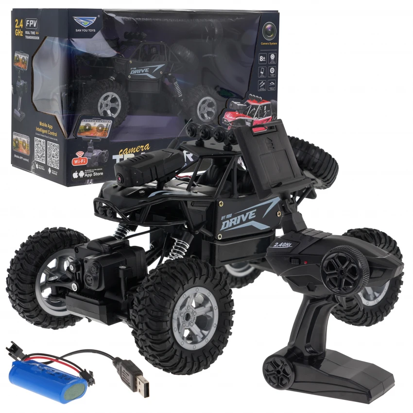 JOKO RC Auto Jeep Crawler Rover s WIFI Kamerou + Funkcia Fotografovania, na diaľkové ovládanie