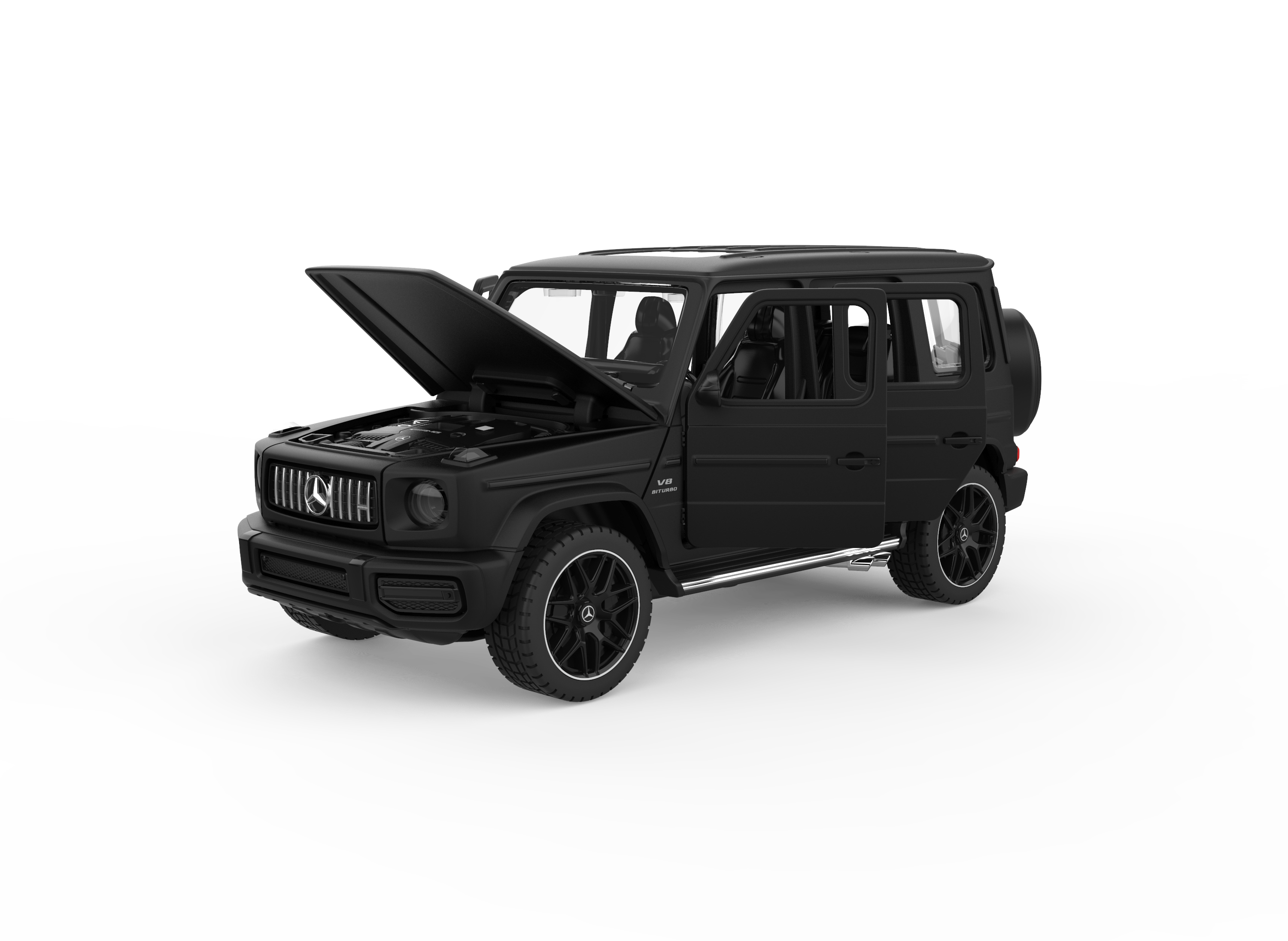 RASTAR Kovový Model Autíčka Mercedes Benz AMG G63 1:32, čierne 
