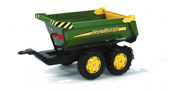 Rolly Toys Príves John Deere Rolly Halfpipe dvojnápravový, vyklápací, zelený