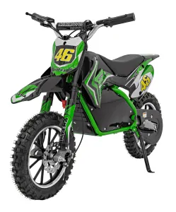 JOKO Elektrická motorka RENEGADE 50R, 500W 36V/9AH, nafukovacie kolesá, rýchlosť 24km/h, nosnosť 70kg, zelená