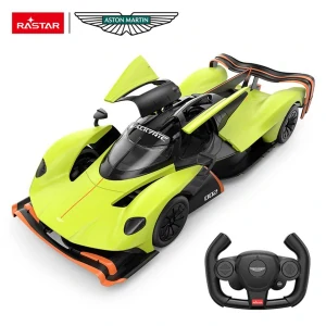 Rastar RC Auto Aston Martin Valkyrie AMR Pro na diaľkové ovládanie + LED svetlá, zelené