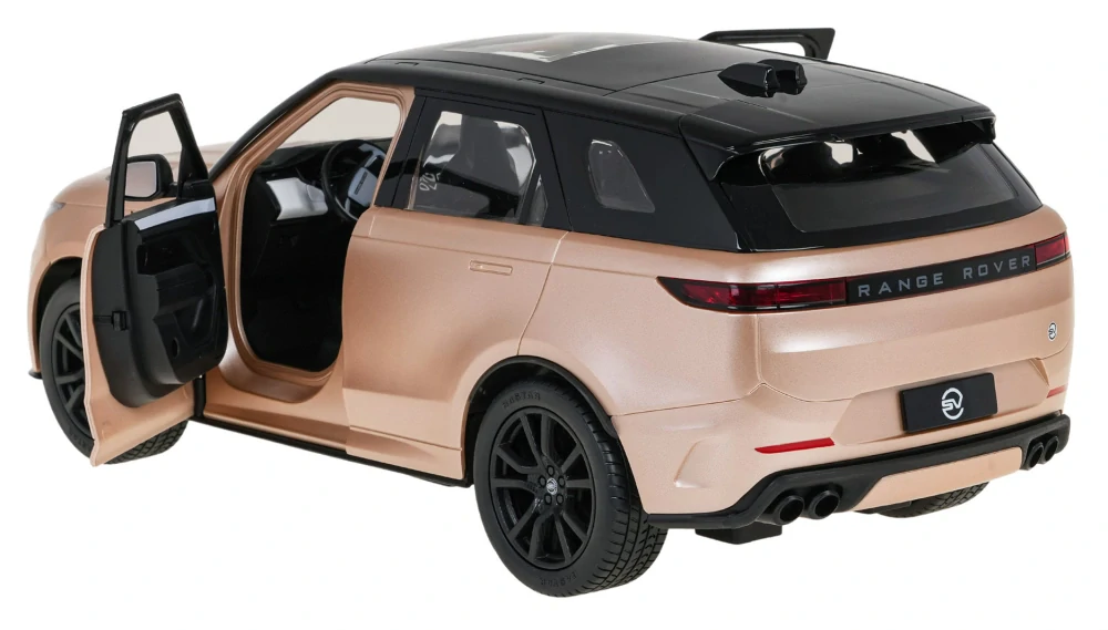 Rastar RC Auto Range Rover Sport SV Gold 1:14 s LED svetlom na diaľkové ovládanie, zlaté