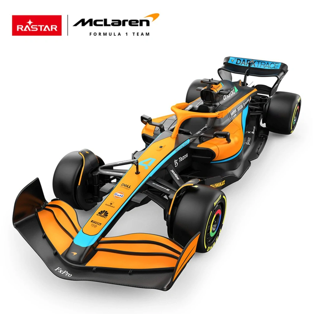 Rastar RC Formula McLaren F1 MCL36 1:18 na diaľkové ovládanie, oranžová