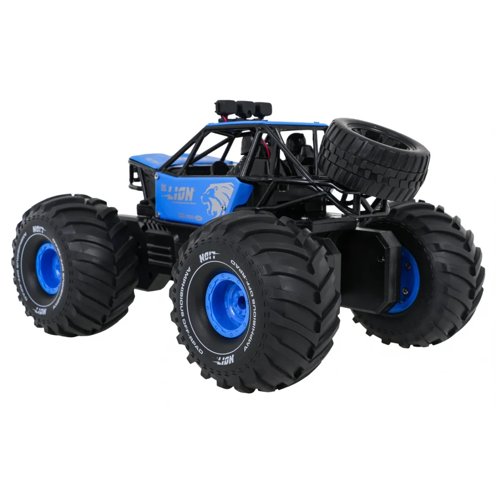 JOKO RC Autíčko Crawler Lion 4x4 s veľkými Kolesami, modré