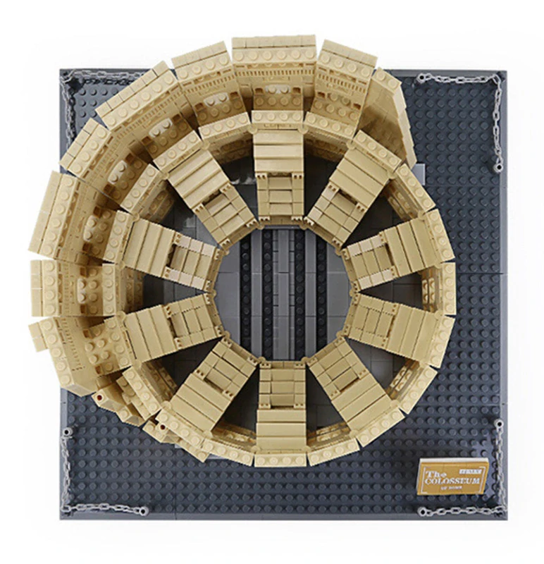 JOKO Stavebnica Koloseum v Ríme 1756ks, architektonický model, kompatibilné kocky