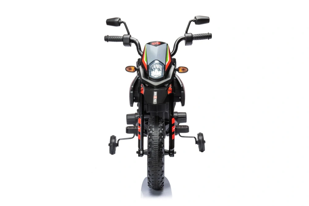JOKO Elektrická Motorka Aprilia RX, penové kolesá, kožené sedadlo, červená
