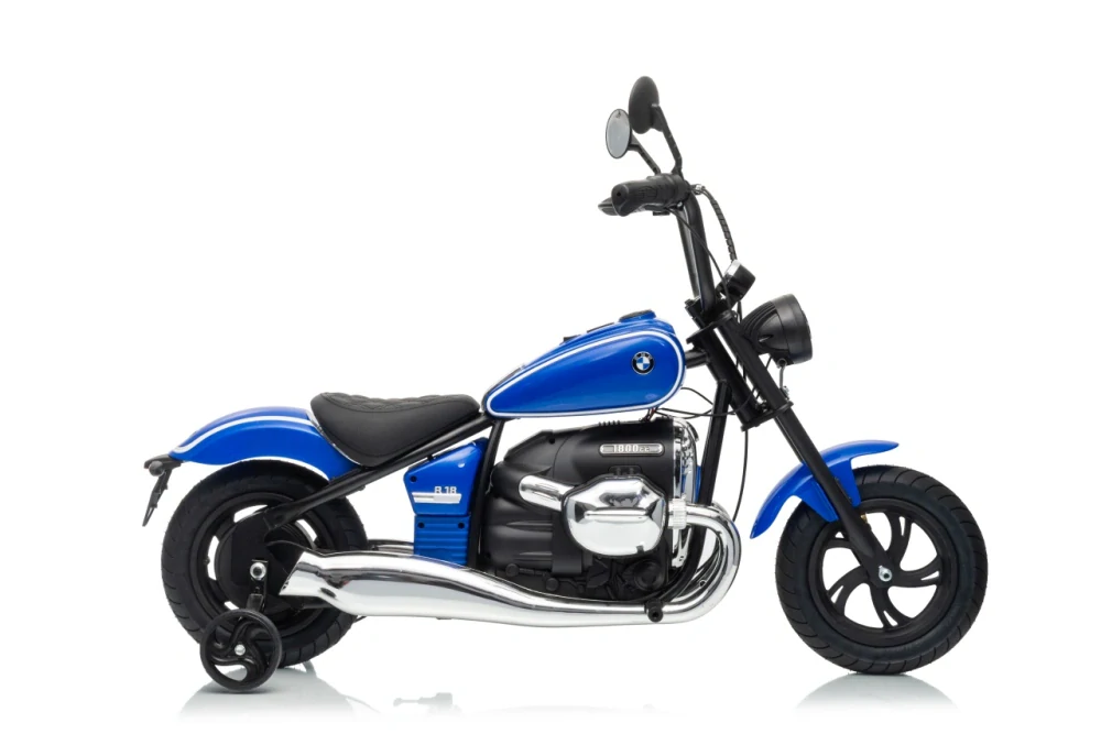 JOKO Elektrická Motorka BMW R18, Bezkefový 200W Motor, batéria 24V, Nafukovacie kolesá, Nosnosť 65kg, modrá
