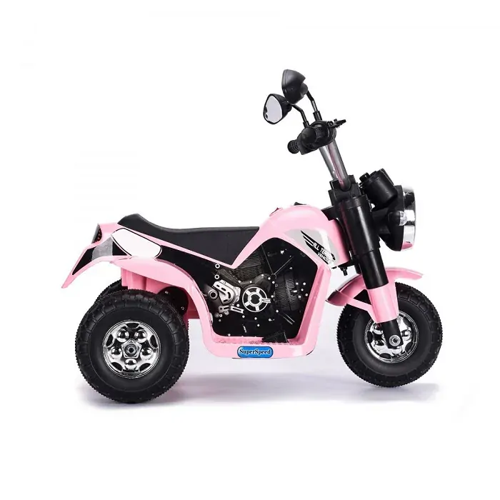 JOKO Elektrická motorka Harley, ružová