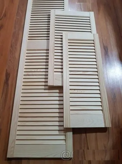 RETRO Drevené okenice, nábytkové dvierka