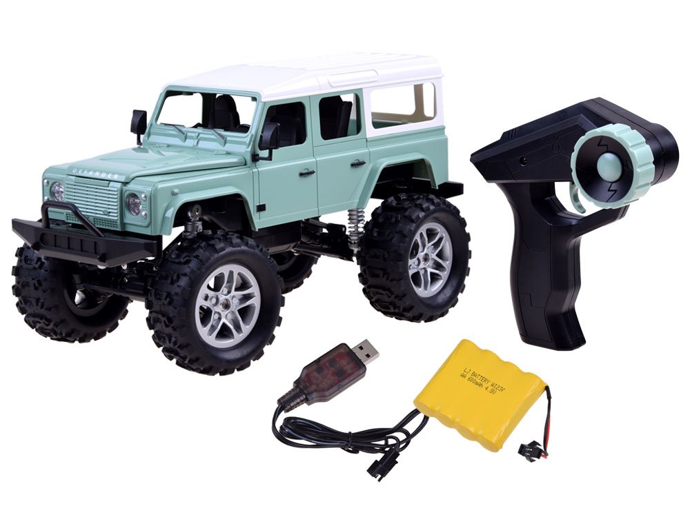 Double Eagle RC Land Rover Defender D110 35cm na diaľkové ovládanie, zelené