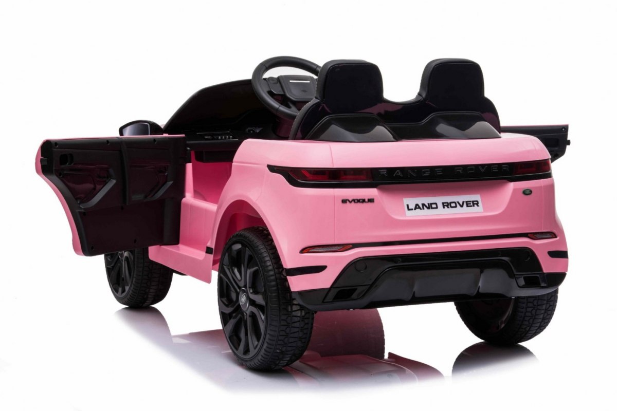 JOKO Elektrické autíčko Range Rover Evoque, penové kolesá, odpružené, USB, MP3, ružové