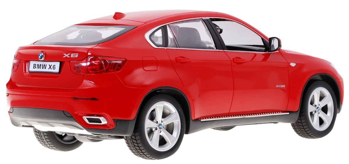 Rastar RC Auto BMW X6 1:14 na diaľkové ovládanie, červené
