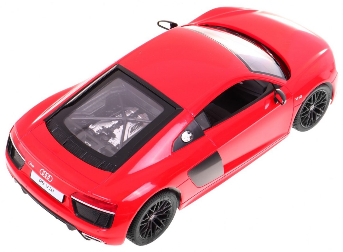 RASTAR RC Autíčko Audi R8 1:14 na diaľkové ovládanie, červené