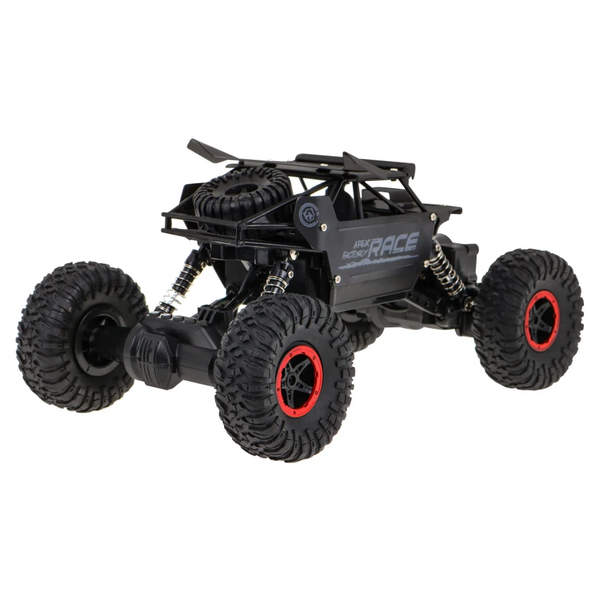 JOKO RC Autíčko Jeep MONSTER RACE 4x4 1:18, na diaľkové ovládanie, čierne
